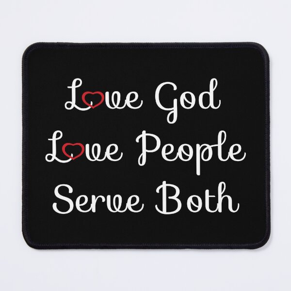 Item preview, Serve Both - Open Hearts Dark designed and sold by NanaGeezerMerch.