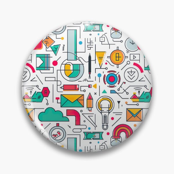 Item preview, Icon Style Patterns v1 designed and sold by Stickio.