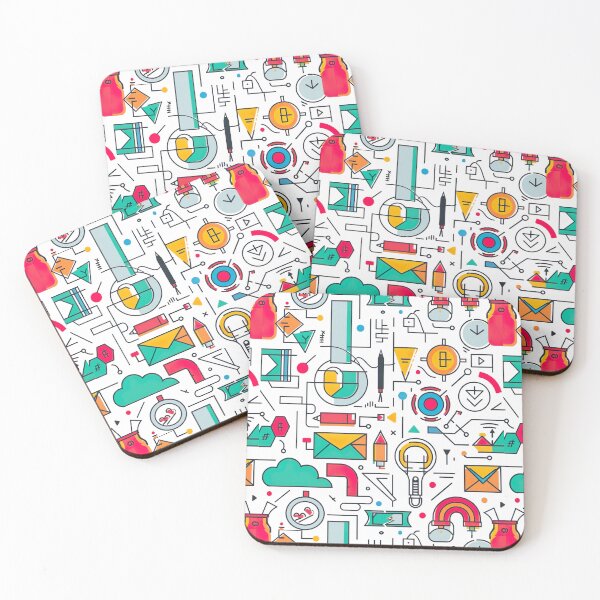 Item preview, Icon Style Patterns v1 designed and sold by Stickio.
