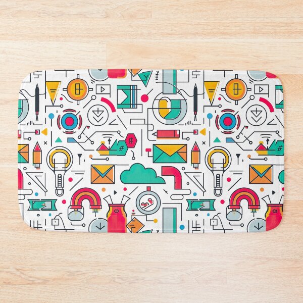 Item preview, Icon Style Patterns v1 designed and sold by Stickio.