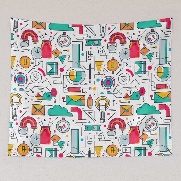 Item preview, Icon Style Patterns v1 designed and sold by Stickio.