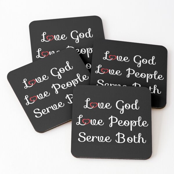 Item preview, Serve Both - Open Hearts Dark designed and sold by NanaGeezerMerch.