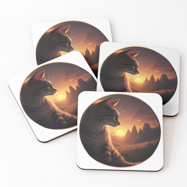 Item preview, Cat sunset designed and sold by Adishadab.