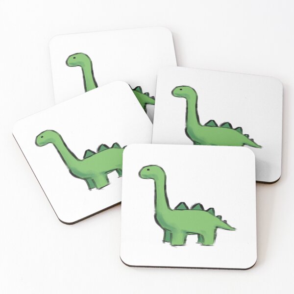 Item preview, Cute tiny green dinosaur designed and sold by Crescent-Canvas.
