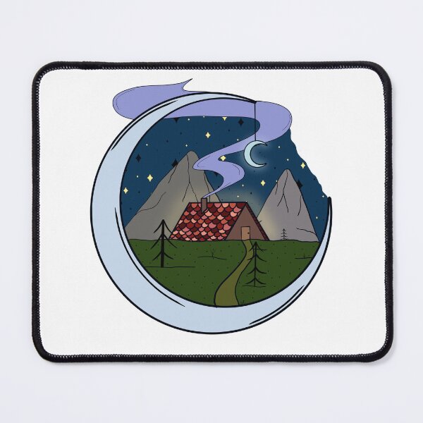 Item preview, Moon in the Mountains designed and sold by missho11iday.