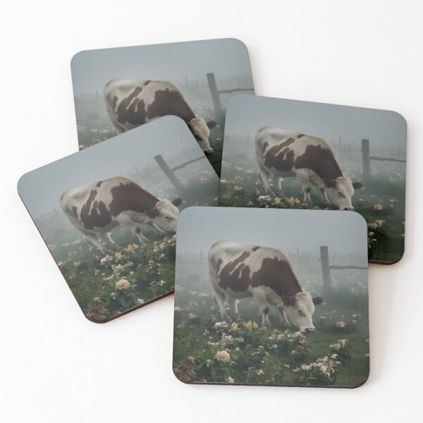 Item preview, a cow in a foggy designed and sold by OneLastWish.