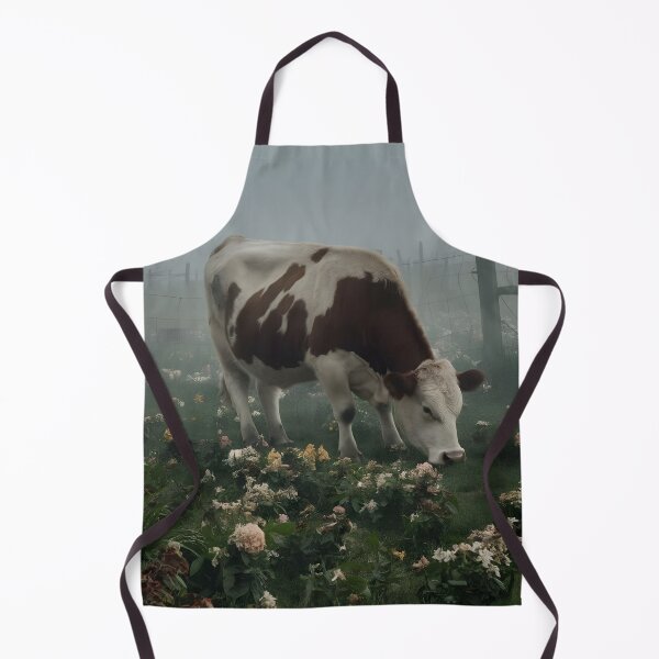 Item preview, a cow in a foggy designed and sold by OneLastWish.
