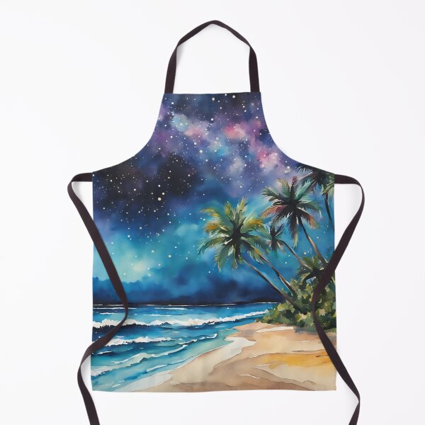 Item preview, Tropical Beach Scene With Stars designed and sold by SeaStarAlex.