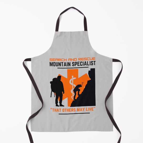 Item preview, Search and Rescue Mountain Rescue Medic SAR Orange Star of Life SAR Motto That Others May Live designed and sold by TheContactor.