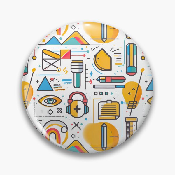 Item preview, Icon Style Patterns v2 designed and sold by Stickio.