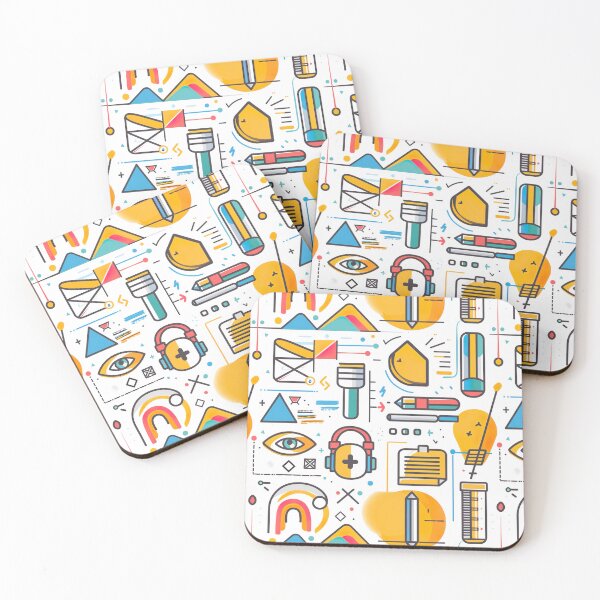 Item preview, Icon Style Patterns v2 designed and sold by Stickio.