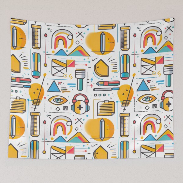 Item preview, Icon Style Patterns v2 designed and sold by Stickio.
