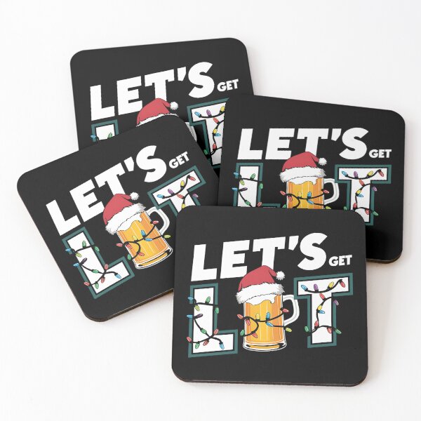 Item preview, Let get lit Christmas beer designed and sold by Haji  Kamora.