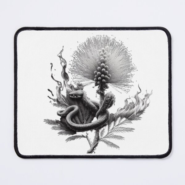 Item preview, Mysterious Snake and Flower designed and sold by FugitiveLJ27.