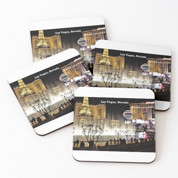 Item preview, Las Vegas, Nevada - Picture of the Bellagio Fountains designed and sold by Monika Hamilton.