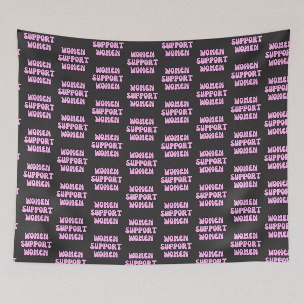 Item preview, Women support women. v4b, light pink | @lilsboobthangs designed and sold by lilsboobthangs.