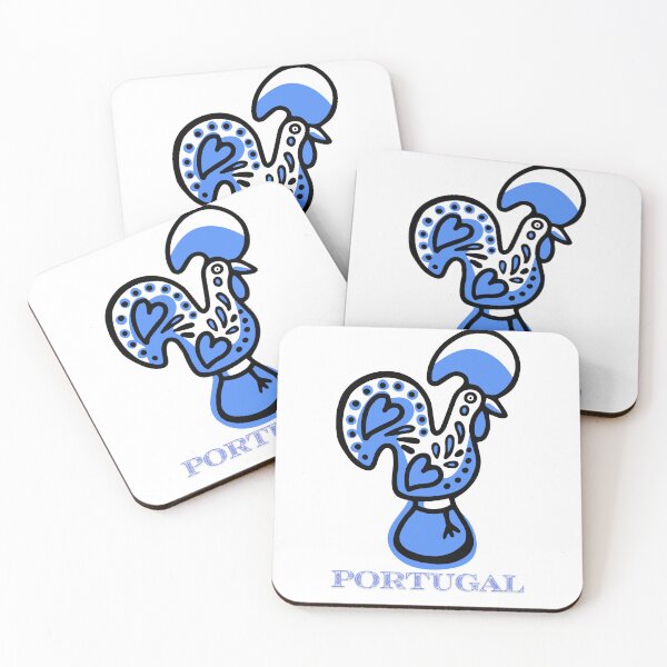 Item preview, Blue Portuguese Good Luck Rooster designed and sold by Rue Design Company.