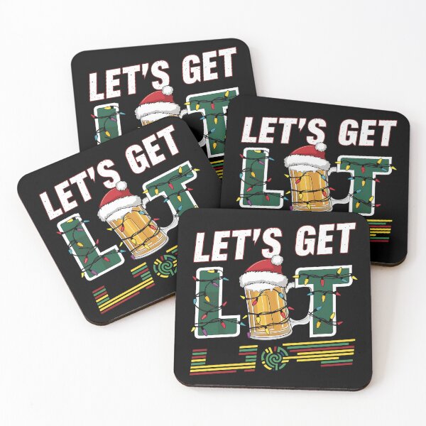 Item preview, Let get lit Christmas beer designed and sold by Haji  Kamora.