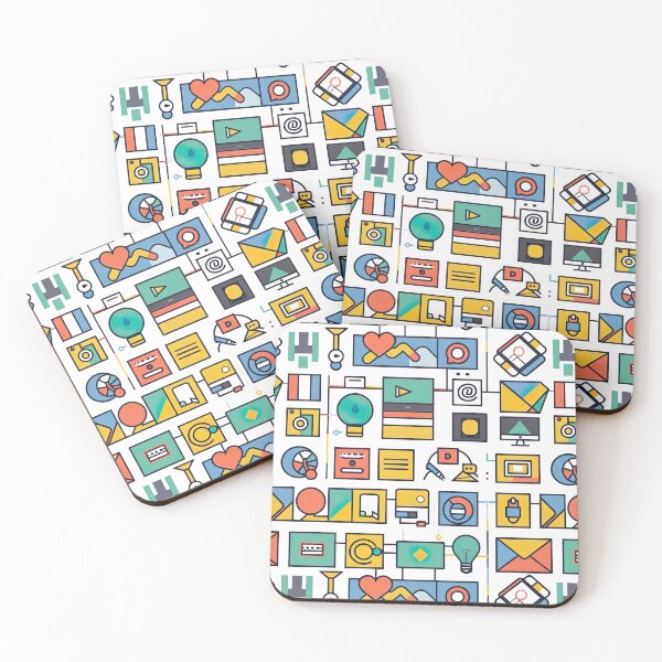 Item preview, Icon Style Patterns v4 designed and sold by Stickio.