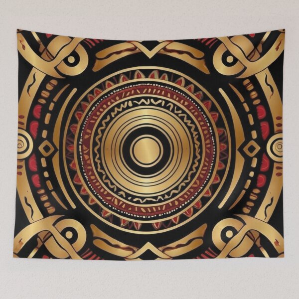 Item preview, Gold Samsara designed and sold by Seeds-Of-Basil.