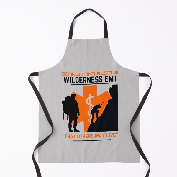 Item preview, Search and Rescue Wilderness EMT SAR Orange Star of Life SAR Motto That Others May Live designed and sold by TheContactor.