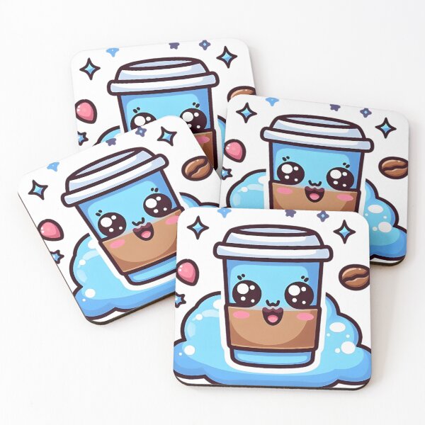 Item preview, Kawaii coffee cup designed and sold by StickyGuys.