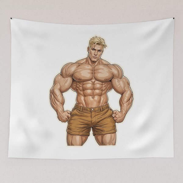 Item preview, New Series: Bodybuilder Sticker #6 designed and sold by ForeverPrintsOK.