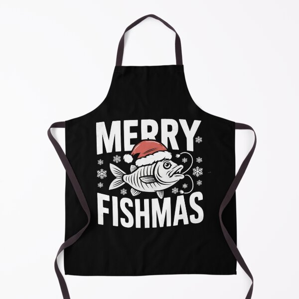 Item preview, Merry Fishmas - Funny Christmas Fishing designed and sold by Haji  Kamora.