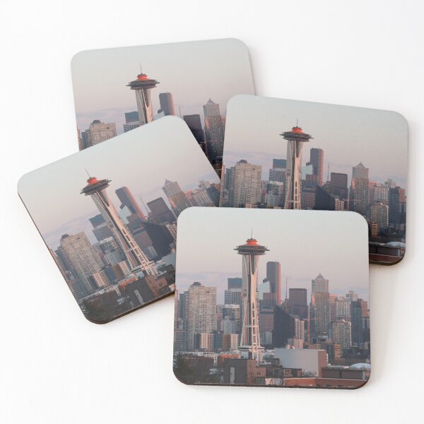 Item preview, Seattle Skyline - Picture of the Space Needle and Downtown designed and sold by Monika Hamilton.