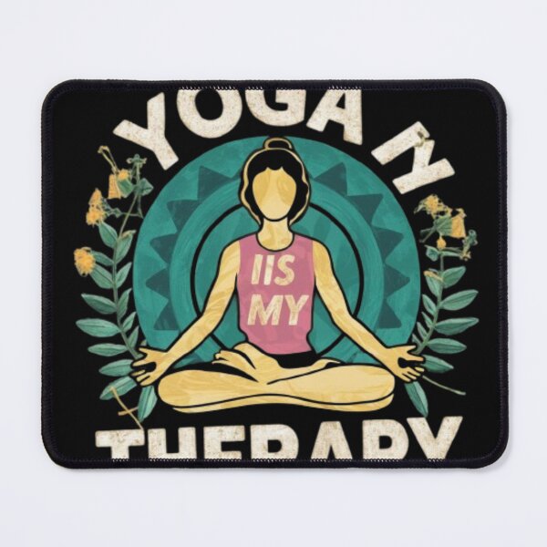 Item preview, Yoga is My Therapy designed and sold by Trending Art.
