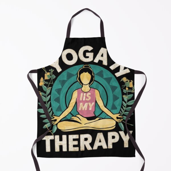 Item preview, Yoga is My Therapy designed and sold by Trending Art.