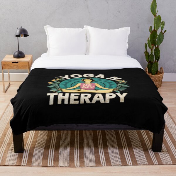 Item preview, Yoga is My Therapy designed and sold by Trending Art.
