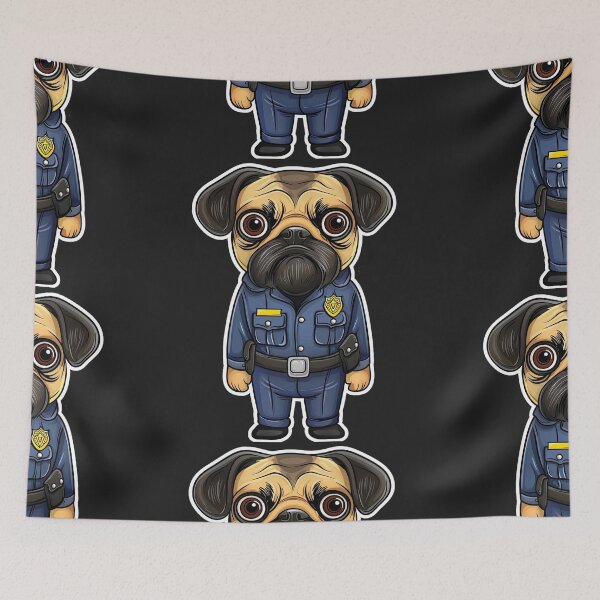 Item preview, Pug Patrol: Officer Pug on Duty designed and sold by hookline.