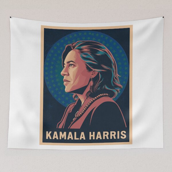 Item preview, Kamala Harris 2024 | i'm speaking | For the People | HOPE designed and sold by RedCircleArt.