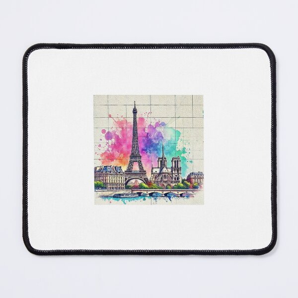 Item preview, Watercolor Paris designed and sold by PrintsThatStick.