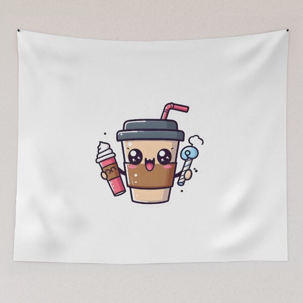 Item preview, Kawaii coffee mug, coffee llovers designed and sold by StickyGuys.