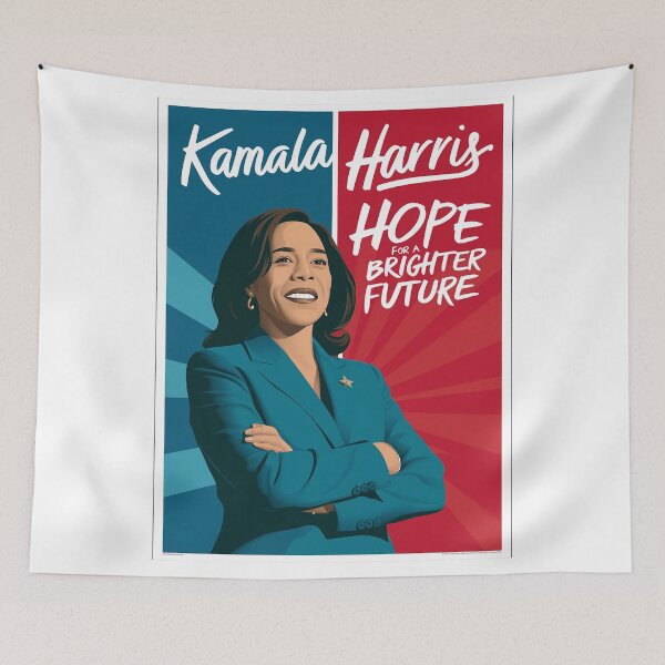 Item preview, Kamala 2024 | i'm speaking | For the People | HOPE designed and sold by RedCircleArt.