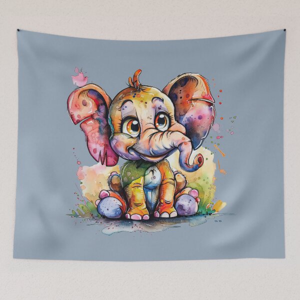 Item preview, Cute Baby Elephant designed and sold by MaryFiore.