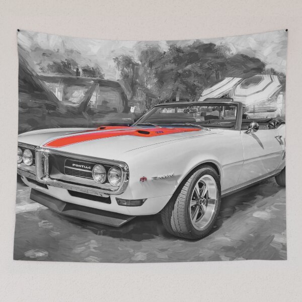Item preview, 1968 White Pontiac Firebird 350 Convertible X101 designed and sold by RichFrancoCars.