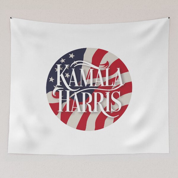 Item preview, Kamala Harris 2024 | i'm speaking | For the People | HOPE designed and sold by RedCircleArt.