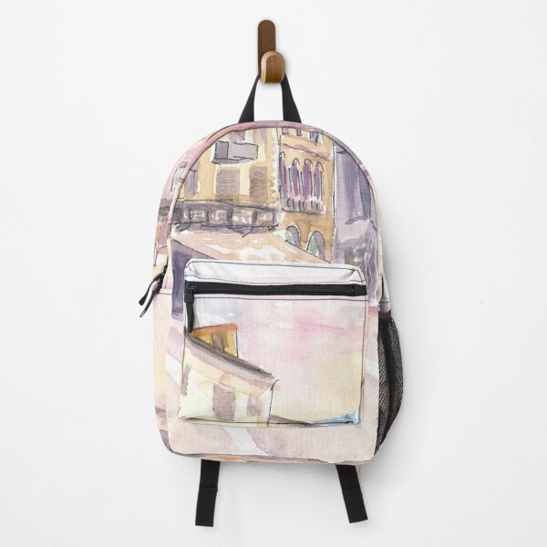 Item preview, Domodossola and romantic Piazza Mercato in Piedmont Italy designed and sold by artshop77.
