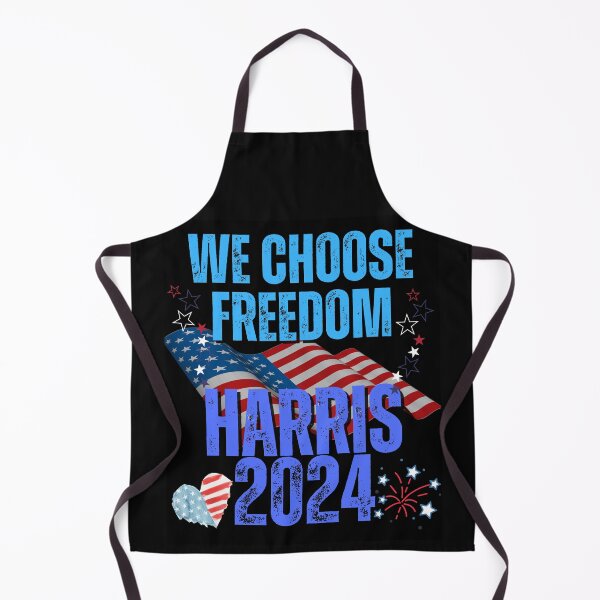 Item preview, We Choose Freedom Harris 2024 Vote Blue Save Democracy Political Design designed and sold by EarthArtDesigns.