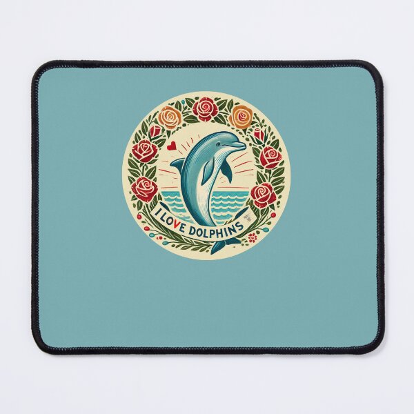 Item preview, I Love Dolphins designed and sold by FrictionMaxxing.