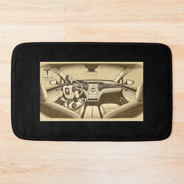 Item preview, Tesla bot designed and sold by TEEJAMBOREE.