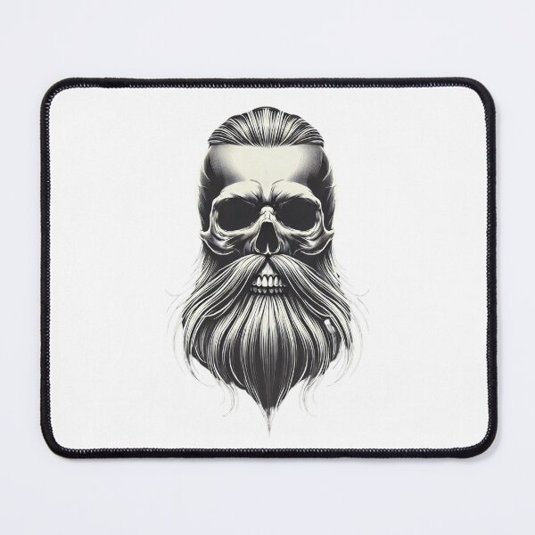 Item preview, Bearded Skull designed and sold by Blink Art Studio.