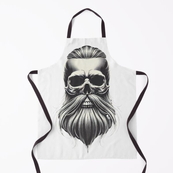 Item preview, Bearded Skull designed and sold by Blink Art Studio.