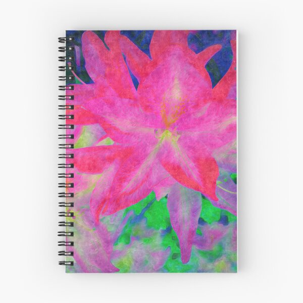 Item preview, Atomic Azalea Flower in Pink designed and sold by Robyn Eggs Art.