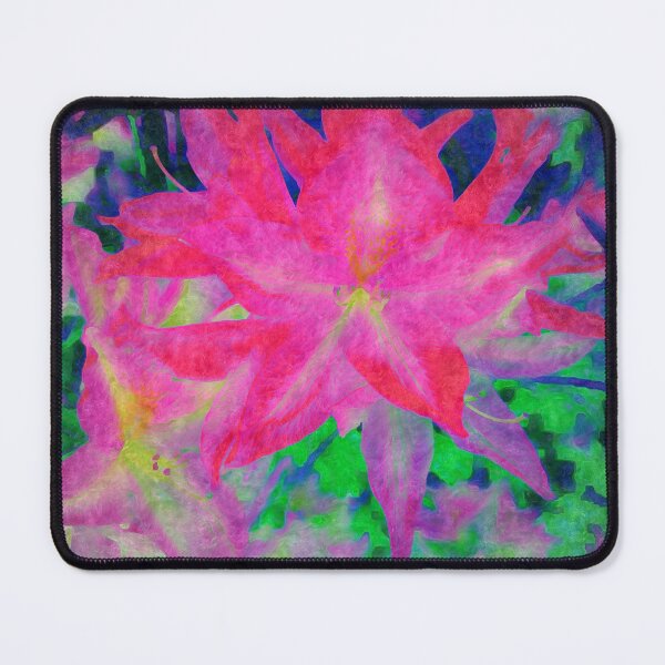 Item preview, Atomic Azalea Flower in Pink designed and sold by Robyn Eggs Art.