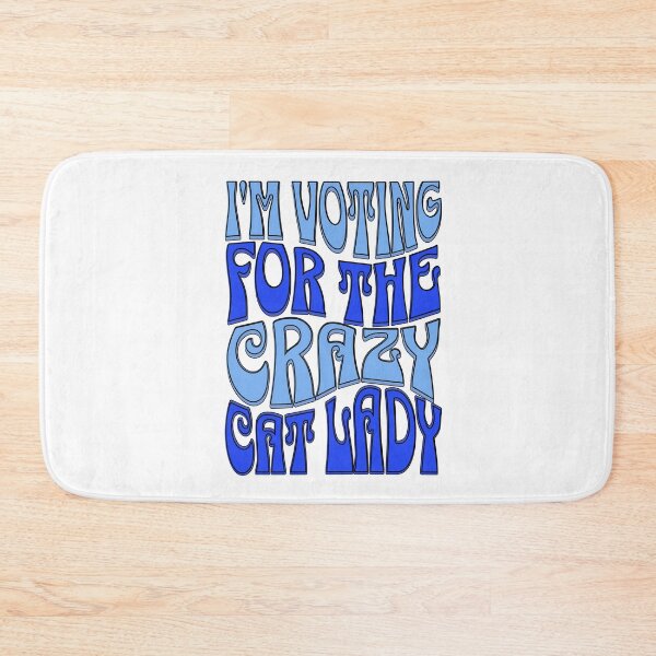 Item preview, I'm Voting For The Crazy Cat Lady designed and sold by elynne9.