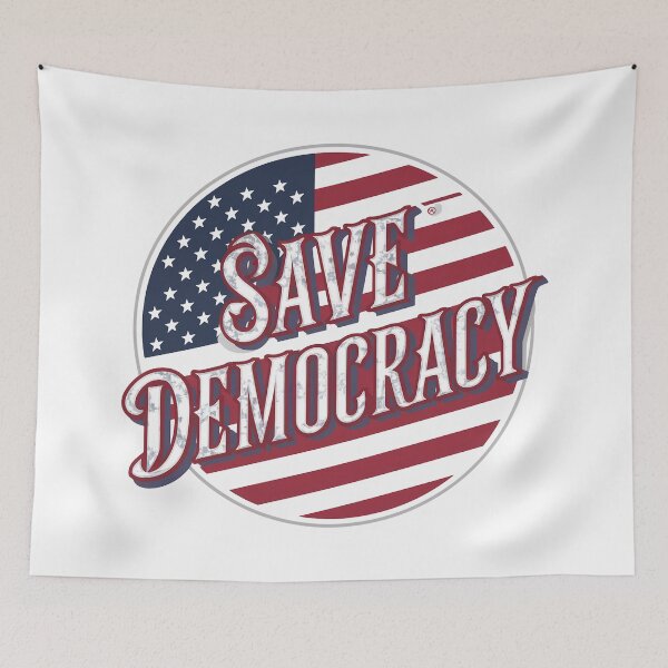 Item preview, Kamala Harris 2024 | Save Democracy designed and sold by RedCircleArt.